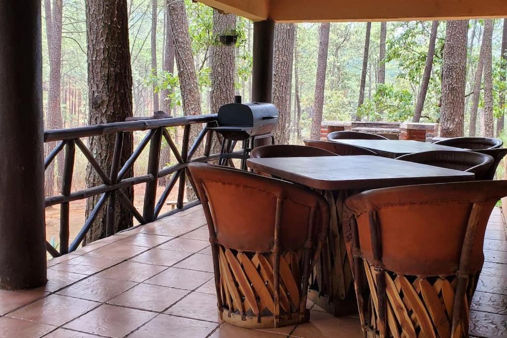 Cabana Rustica A 1Km De Cascada Мазамитла Экстерьер фото