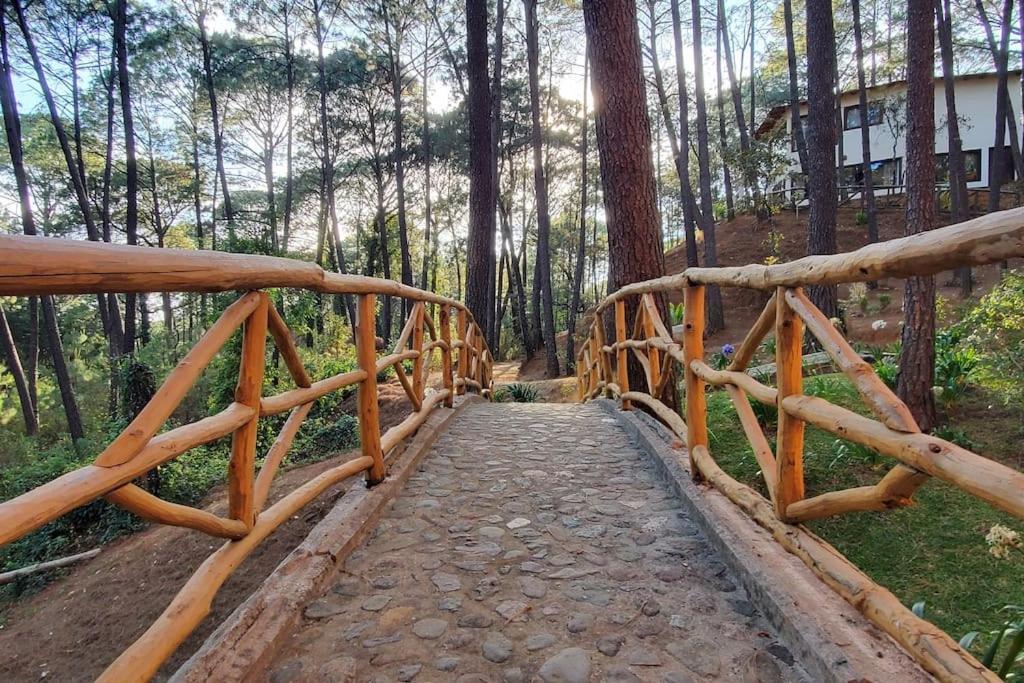 Cabana Rustica A 1Km De Cascada Мазамитла Экстерьер фото