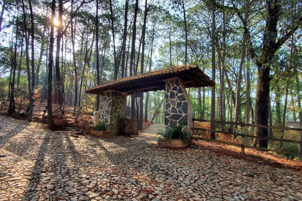 Cabana Rustica A 1Km De Cascada Мазамитла Экстерьер фото