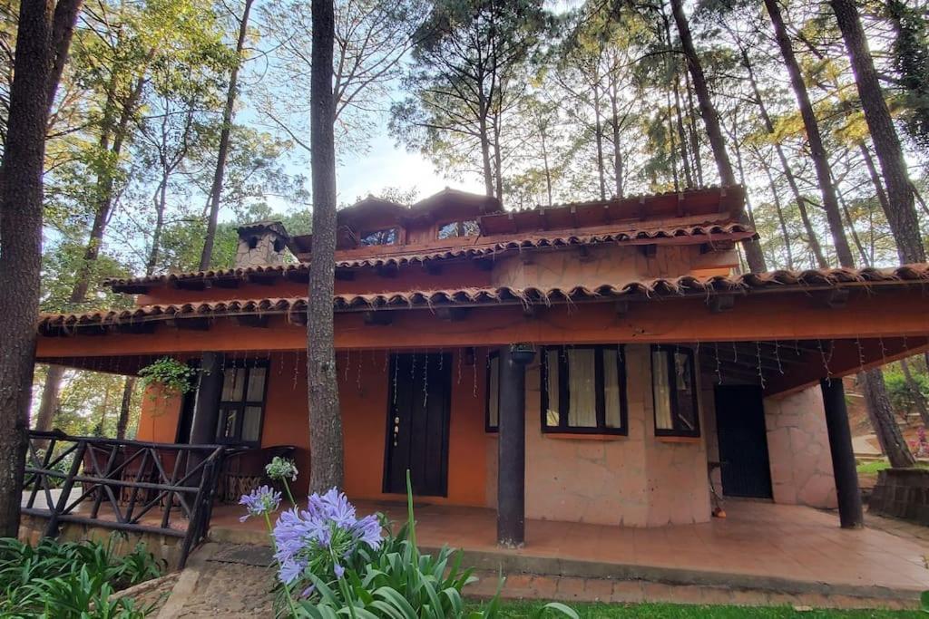Cabana Rustica A 1Km De Cascada Мазамитла Экстерьер фото